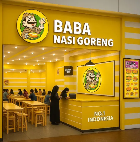 Gambar outlet Baba Nasi Goreng